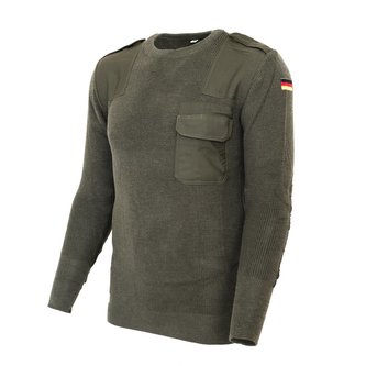 Svetr vlněný BW nový original ZELENÝ vel.52