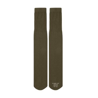 Ponožky US TUBE bez paty ZELENÉ vel.10-14