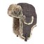 Beranice WOOL TRAPPER kostkovaná HNĚDÁ vel.57
