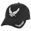 Čepice DELUXE NEW WING AIR FORCE baseball ČERNÁ