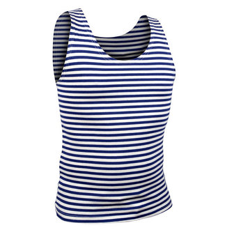 Tílko MARINE proužkované TMAVĚ MODRÉ vel.L/54