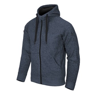 Mikina COVERT TACTICAL MODRÁ MELANŽ vel.XL