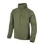 Mikina ALPHA FLEECE s kapucí ZELENÁ vel.L