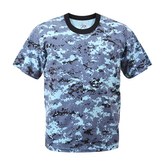 Triko SKY BLUE CAMO DIGITAL vel.XL