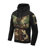 Mikina ROGUE ČERNÁ/US WOODLAND vel.XXL
