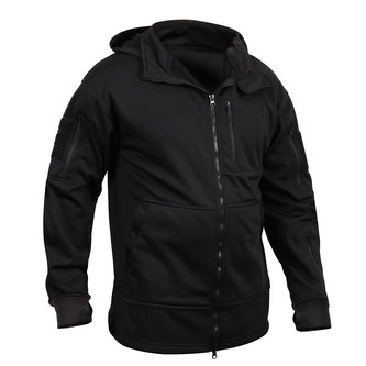 Bunda TACTICAL s kapucí ČERNÁ vel.XXL