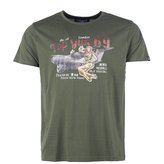 Triko krátký rukáv PIN UP ZELENÉ vel.XL