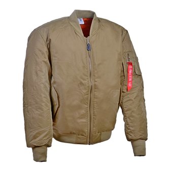 Bunda MA1 bomber COYOTE vel.3XL