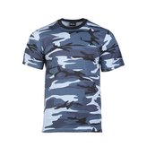 Triko krátký rukáv SKY BLUE CAMO vel.XXL