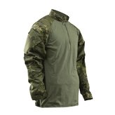 Košile taktická COMBAT TRU 1/4 ZIP MULTICAM TROPIC® vel.3XL-R