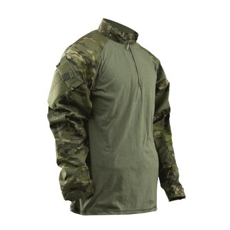 Košile taktická COMBAT TRU 1/4 ZIP MULTICAM TROPIC® vel.3XL-R