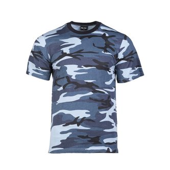 Triko krátký rukáv SKY BLUE CAMO vel.M