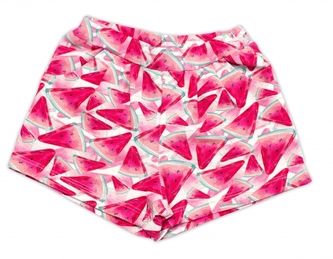 Dívčí kraťasy s kapsami, bavlna Melouny, Mrofi, růžové; 74 (6-9m)