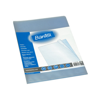 Bantex, L-desky, PP, A3, transparentní