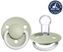 Silikonový dudlík BIBS DE LUX NIGHT, 0 - 36 m, zelený