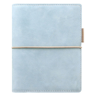 Filofax, Diář Domino Soft, kapesní, pastelová modrá