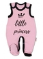 Baby Nellys Kojenecké bavlněné dupačky, růžové vel. 74 - Little Princess; 74 (6-9m)