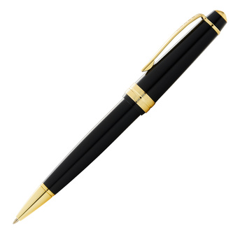 Cross, Kuličkové pero Bailey Light, glossy black/gold