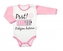 Body dlouhý rukáv s vtipným textem Baby Nellys, Psst! Dobíjím baterie, holka; 56 (1-2m)