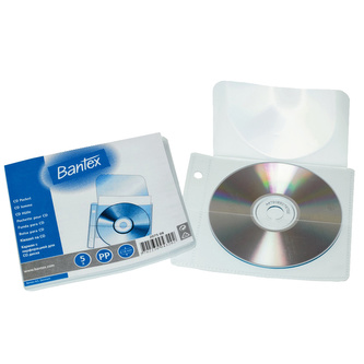 Bantex, Kapsa na 1 ks CD, transparentní