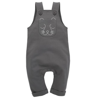 Pinokio Zahradníčky/lacláče, Slow Life - šedé; 62 (2-3m)