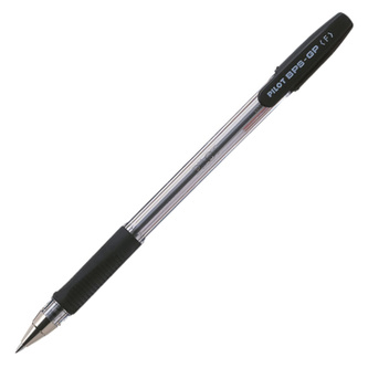 Pilot, Kuličkové pero s víčkem BPS-GP, 0.7, (F) tenký, černá