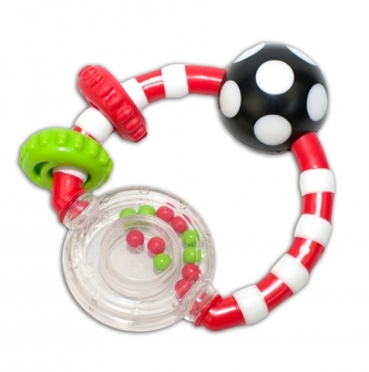 Chrastítko Canpol Babies s kroužky - červené
 Chrastítko Canpol Babies s kroužky - červené