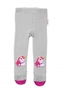 Baby Nellys Bavlněné punčocháče Unicorn - šedé, vel. 80/86; 80/86 (12-18m)