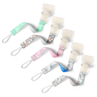 Pásek na dudlík s klipsou BabyOno, mátový Pásek na dudlík s klipsou BabyOno, mátový