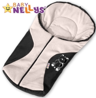 Fusák nejen do autosedačky Baby Nellys ® POLAR - smetanový medvídek Fusák nejen do autosedačky Baby Nellys ® POLAR - smetanový medvídek