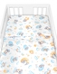 Povlečení do postýlky bavlna Premium,135x100cm Baby Nellys, 2D,Dreams Koala - modré