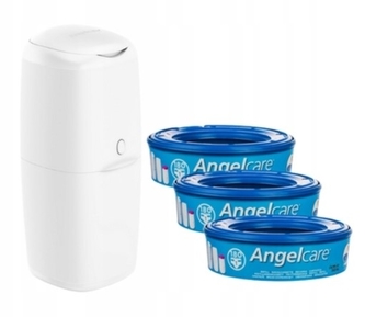 Koš na použité plenky ANGELCARE  + 3 x vložka do koše Koš na použité plenky ANGELCARE  + 3 x vložka do koše
