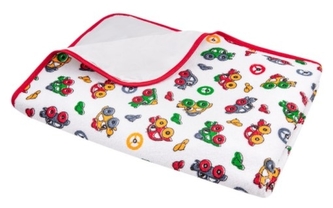 Akuku Froté podložka s voskovaným plátnem 50 x 70 cm - Autíčka , vícebarevné Akuku Froté podložka s voskovaným plátnem 50 x 70 cm - Autíčka , vícebarevné