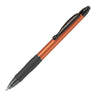 Pilot, Gelový roller G-2 Penstylus, 0.7, (M) střední, oranžová