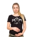 Be MaaMaa Těhotenské triko Mom Life - černá, vel. S;  S (36)