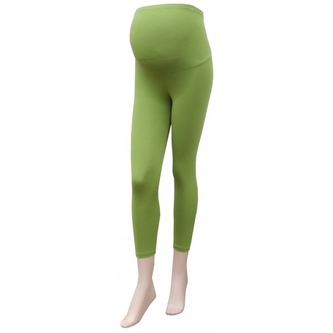 Gregx Těhotenské legíny 3/4 délka - zelená, vel. XL/XXL; XL/XXL