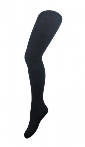 Dětské bavlněné punčocháče, grafit; 68/74 (6-9m)