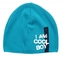 Jarní, podzimní čepice I am Cool Boy, tyrkys, 40-46 cm; 92/98 (18-36m)
