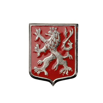 Odznak český lev ERB / červený JEHLA