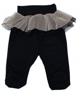 Mamatti Kojenecké polodupačky s týlem Vánoce, černé, vel. 62; 62 (2-3m)