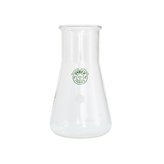 Baňka kuželová skleněná 250ml širokohrdlá