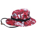 Klobouk BOONIE DIGITAL ČERVENÁ vel.7,5 (60 cm)