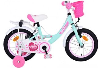 VOLARE - Detský bicykel Volare Ashley - dievčenský - 14" - Green - dve ručné brzdy VOLARE - Detský bicykel Volare Ashley - dievčenský - 14" - Green - dve ručné brzdy