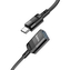 HOCO kabel USB (samice) / OTG na typ C 3A U107 1,2 m černý