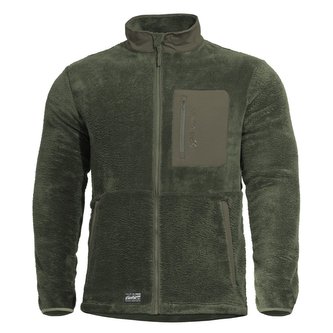 Mikina GRIZZLY FULL-ZIP ZELENÁ vel.L