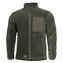 Mikina GRIZZLY FULL-ZIP ZELENÁ vel.L