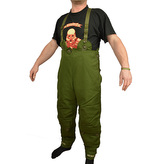 Kalhoty ŠVÉDSKÉ motorkářské zateplené ZELENÉ vel.54