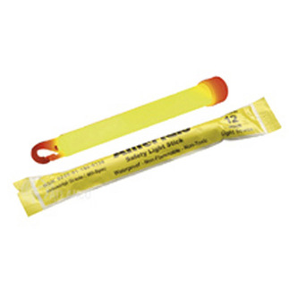 Světlo chemické 15 cm 12 hodin ŽLUTÉ