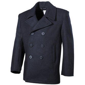Kabát US Pea Coat MODRÝ vel.XL