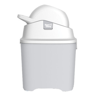 DIAPER CHAMP - Kôš na plienky ONE - strieborný